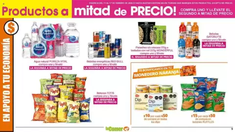 Folleto La Comer semana 7 Página 9