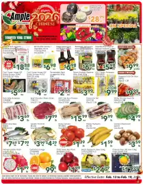 Ample Food Market flyer week 7 Page 1