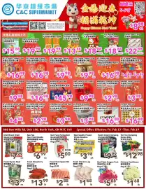 C&C Supermarket flyer week 7 Page 1