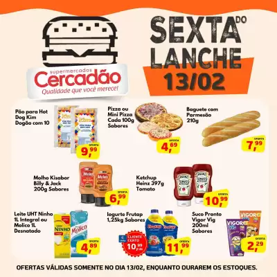 Folheto Cercadão (válido até 13-02)