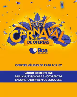Tabloide Boa Supermercados (válido até 17-02)