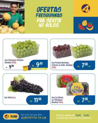 Catálogo Quartetto Supermercados (válido até 15-02)