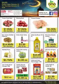 Oma Fresh Foods flyer week 7 Page 1