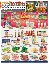 Seasons Foodmart flyer week 7 Page 1