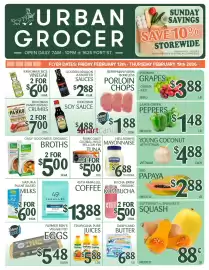 Urban Grocer flyer week 7 Page 1