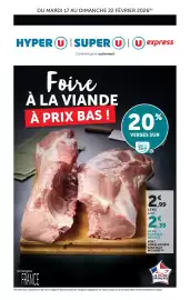 Catalogue Super U | Foire à la viande page 1