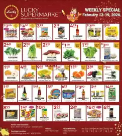 Lucky Supermarket flyer week 7 Page 1