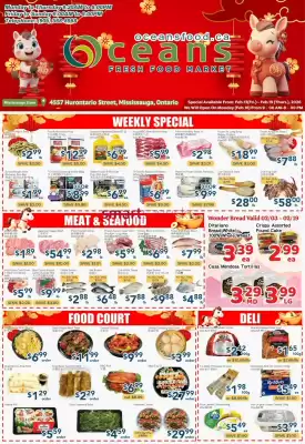 Oceans Fresh Food Market flyer (valid until 19-02)