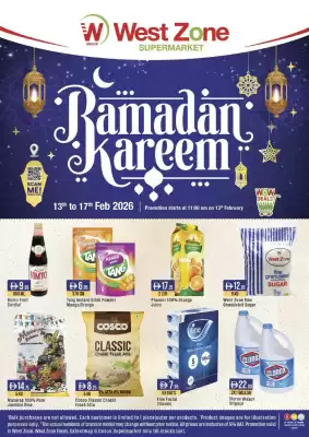 West Zone Supermarket catalogue (valid until 17-02)