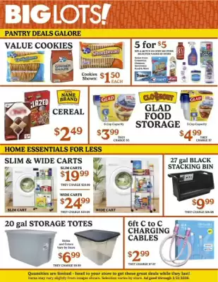 Big Lots weekly ad (valid until 21-02)