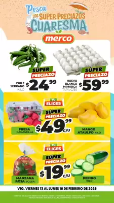 Folleto Merco (válido hasta 16-02)