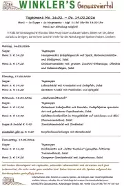 Winkler Markt Flugblatt Seite 1