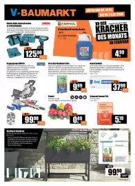 V Baumarkt Prospekt woche 8 Seite 1