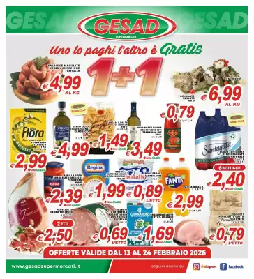 Volantino Gesad Supermercati (valido fino al 24-02)
