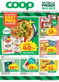 Coop reklamblad vecka 8 Sida 1