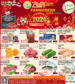 Farm Fresh Supermarket flyer week 7 Page 1