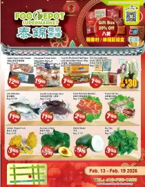 Food Depot Supermarket flyer week 7 Page 1
