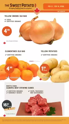 The Sweet Potato flyer (valid until 19-02)