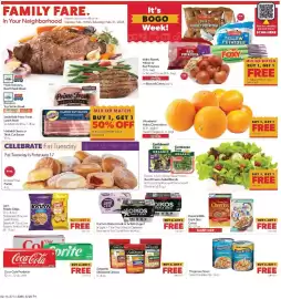 Family Fare weekly ad week 8 Page 1