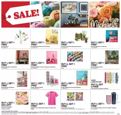 Michaels weekly ad (valid until 20-02)
