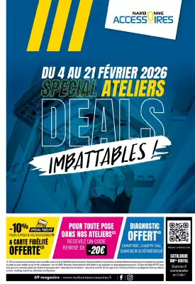 Catalogue Narbonne accessoires