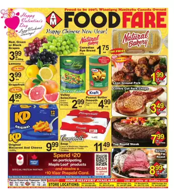 Food Fare flyer (valid until 20-02)