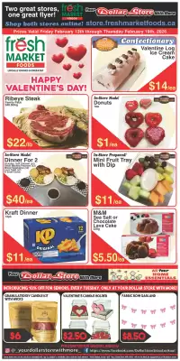 Fresh Market Foods flyer (valid until 19-02)