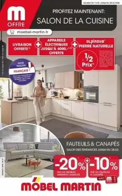 Catalogue Möbel Martin (valable jusqu'au 28-02)