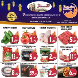Al-Quds Supermarket flyer week 7 Page 1