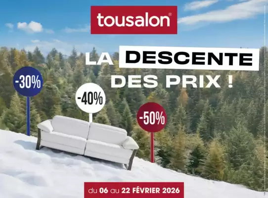 Catalogue Tousalon (valable jusqu'au 22-02)