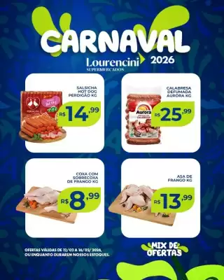 Catálogo Lourencini Supermercados (válido até 16-02)