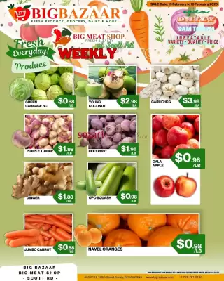 Big Bazaar Canada flyer (valid until 18-02)