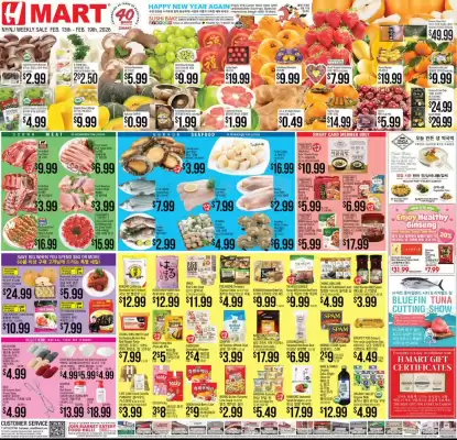 Hmart weekly ad (valid until 19-02)