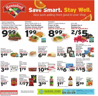 Hannaford flyer (valid until 22-02)