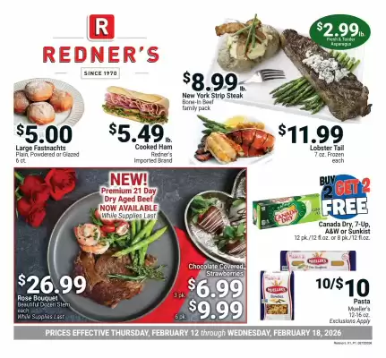 Redner's Warehouse weekly ad (valid until 18-02)