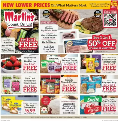 Martin's weekly ad (valid until 22-02)