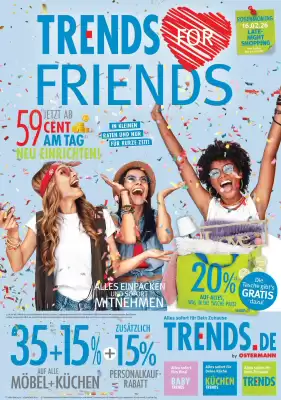 Trends Möbel Prospekt (gültig bis 20-02)