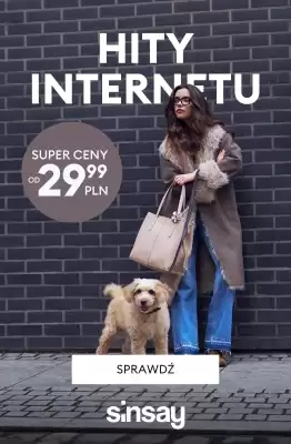 Sinsay gazetka (ważność do 21-02)