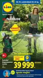Lidl akciós újság hét 8 Oldal 1