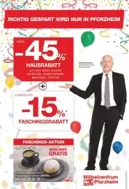 Möbelzentrum Pforzheim Prospekt Seite 1