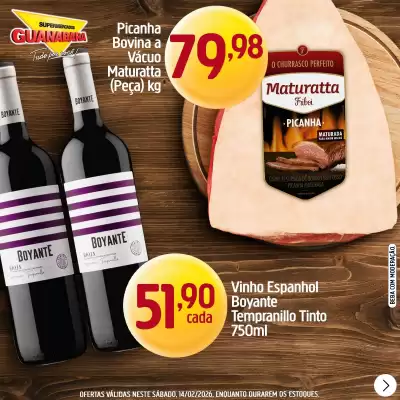 Encarte Supermercados Guanabara (válido até 14-02)