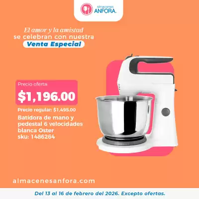 Catálogo Almacenes Anfora (válido hasta 16-02)