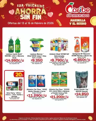 Catálogo Caribe Supermercados (válido hasta 16-02)