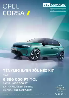 Opel akciós újság (érvényes eddig: 14-02)