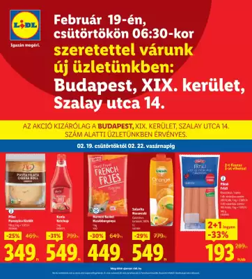 Lidl akciós újság