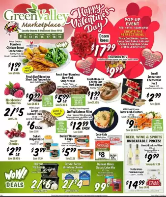 Green Valley Marketplace weekly ad (valid until 19-02)