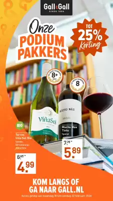 Gall & Gall folder (geldig t/m 22-02)