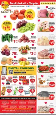 La Chiquita Food Market weekly ad (valid until 17-02)