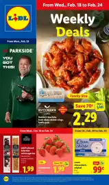 Lidl weekly ad week 8 Page 1