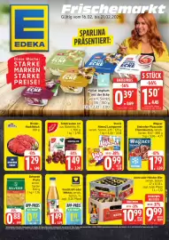 Edeka Frischemarkt Prospekt woche 8 Seite 1
